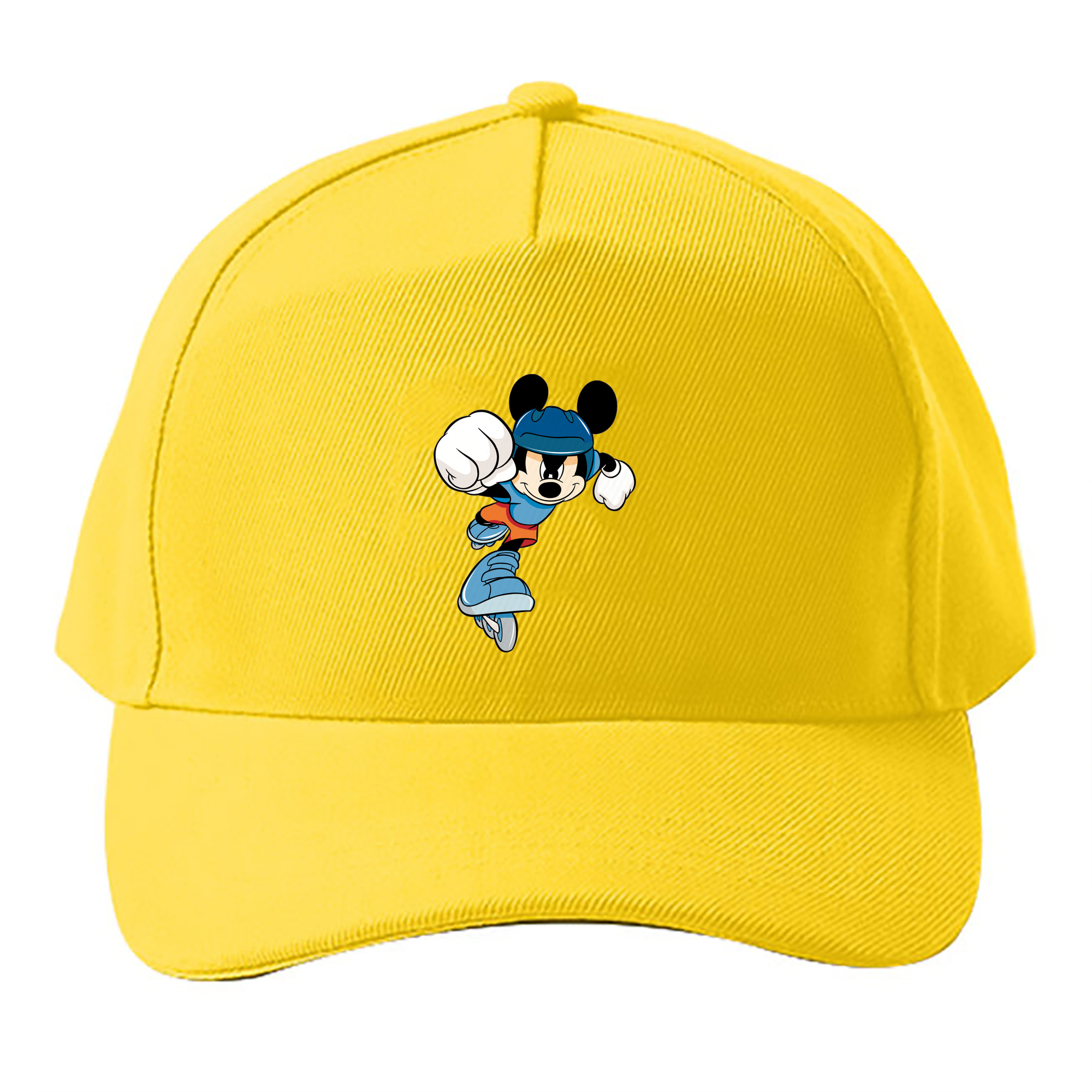 （画像用） ミッキーマウス Mickey Mouse ベースボールキャップ 綿100％ 男女兼用 帽子 スポーツ